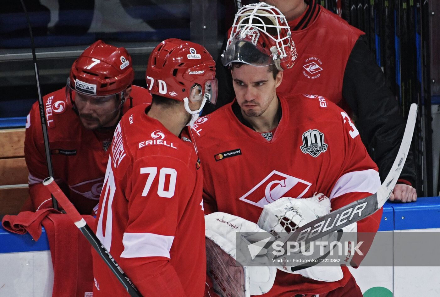 Kontinental Hockey League. Spartak vs. Dynamo