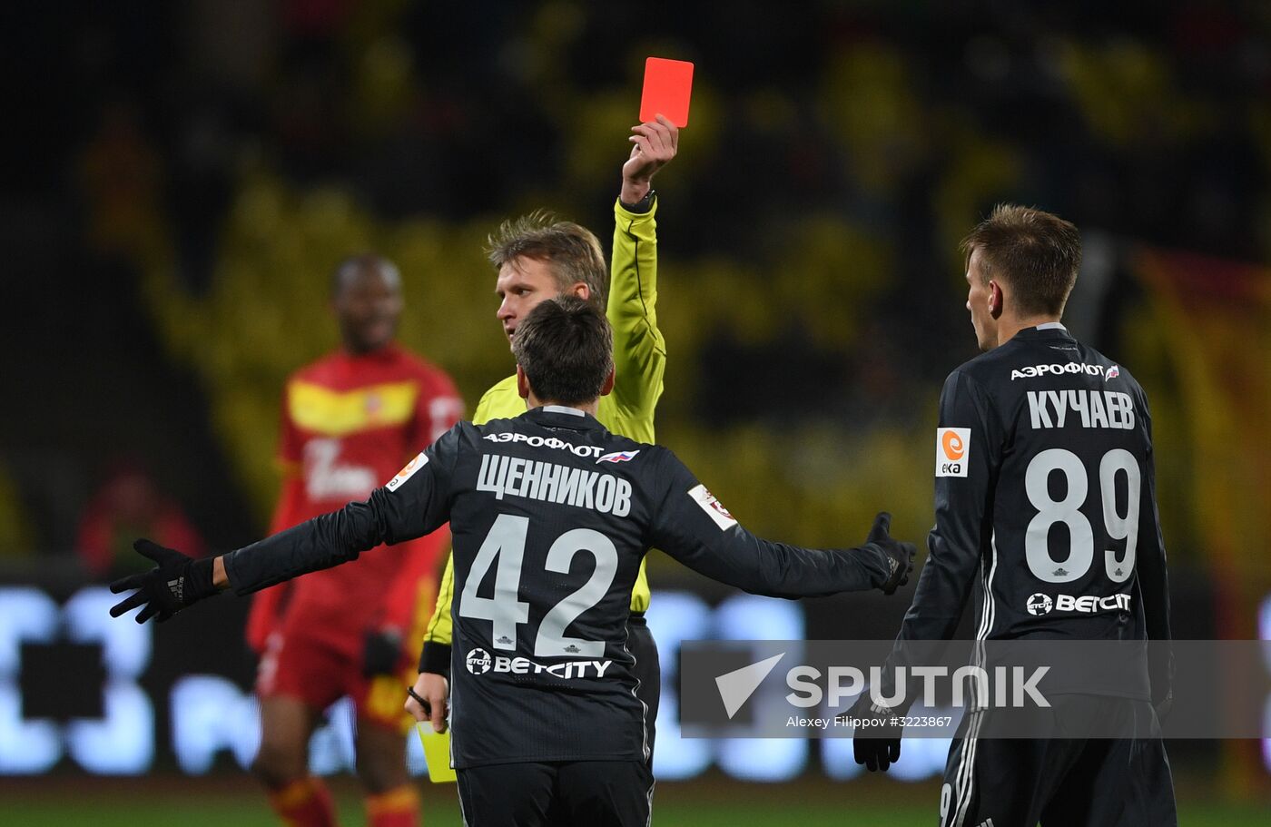 Russian Football Premier League. Arsenal vs. CSKA