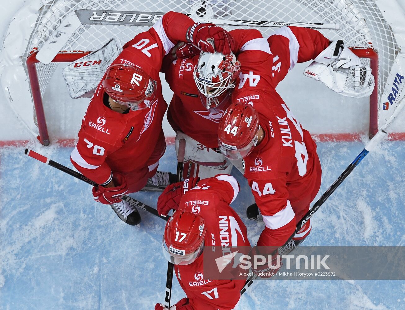 Kontinental Hockey League. Spartak vs. Dynamo