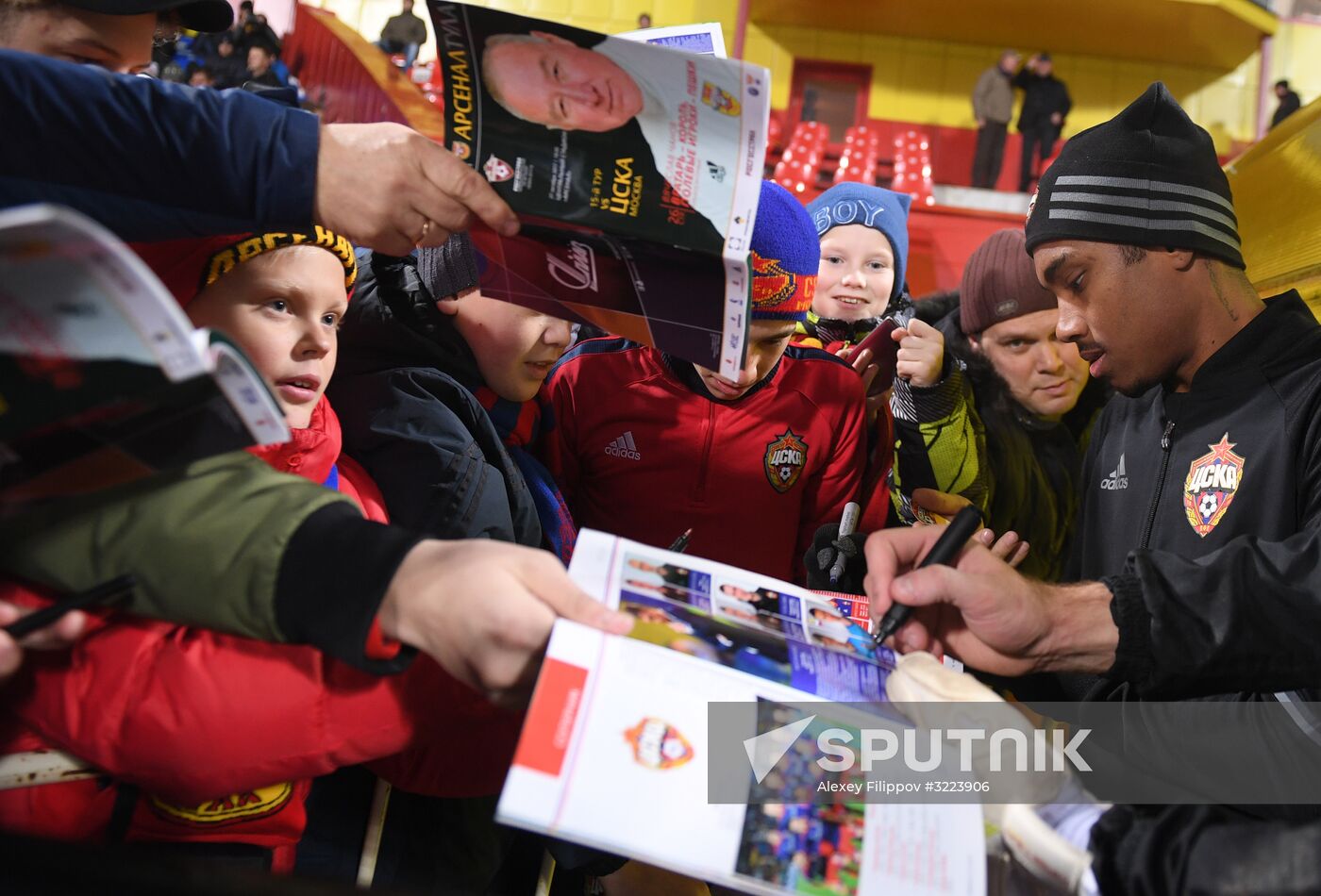 Russian Football Premier League. Arsenal vs. CSKA