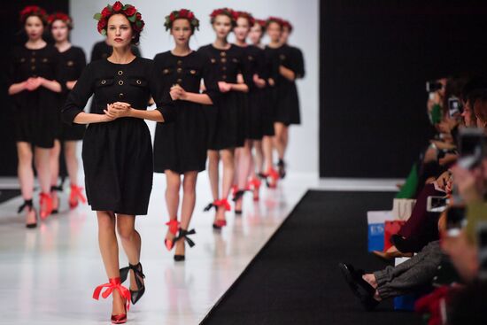 Moscow Fashion Week in Gostiny Dvor. Day Four