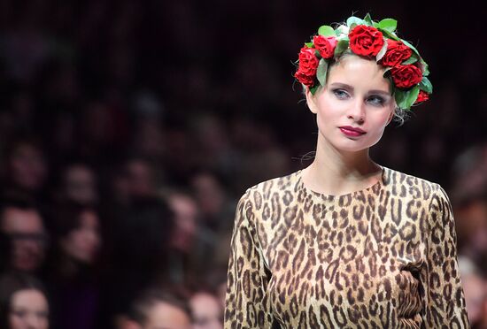Moscow Fashion Week in Gostiny Dvor. Day Four
