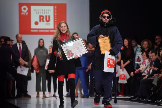 Moscow Fashion Week in Gostiny Dvor. Day Four