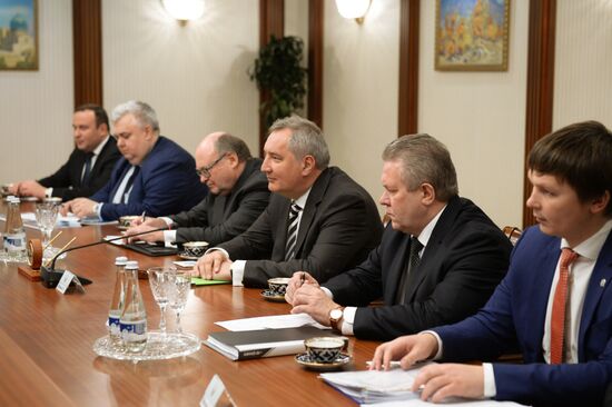 Deputy Prime Minister Rogozin visits Uzbekistan