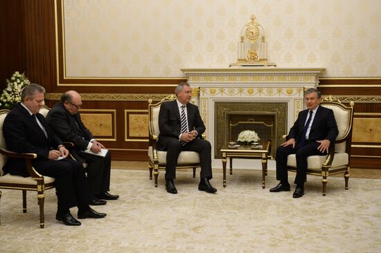 Deputy Prime Minister Rogozin visits Uzbekistan