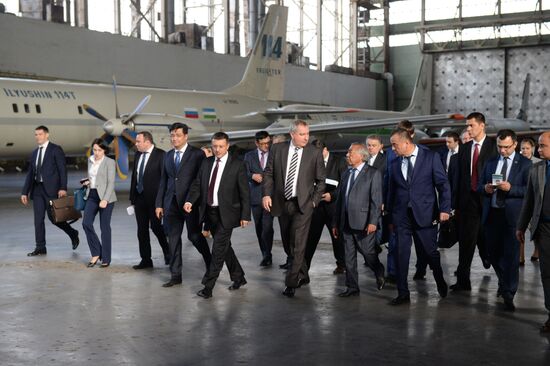 Deputy Prime Minister Rogozin visits Uzbekistan