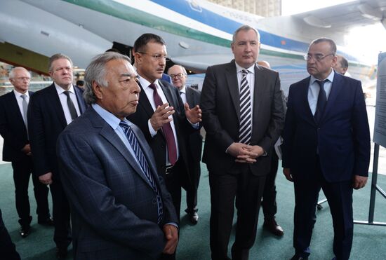 Deputy Prime Minister Rogozin visits Uzbekistan