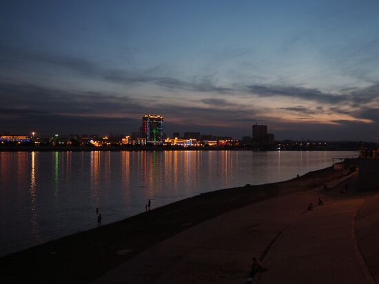 Russian cities. Blagoveshchensk