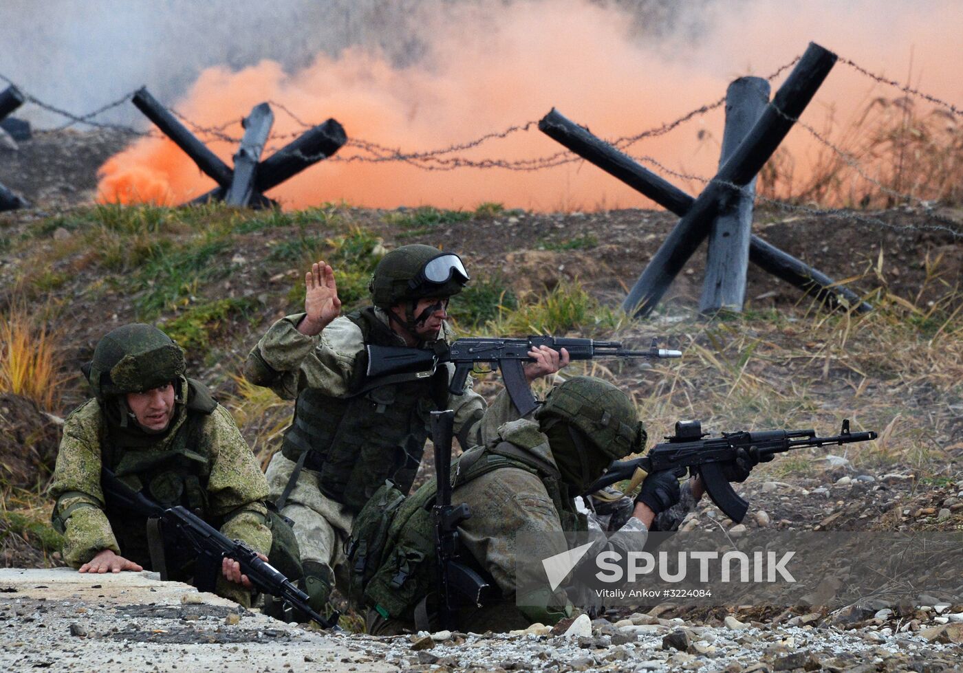 Indra 2017 Russian-Indian military exercise