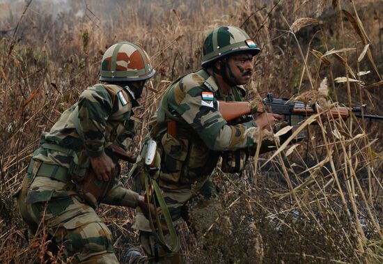 Indra 2017 Russian-Indian military exercise