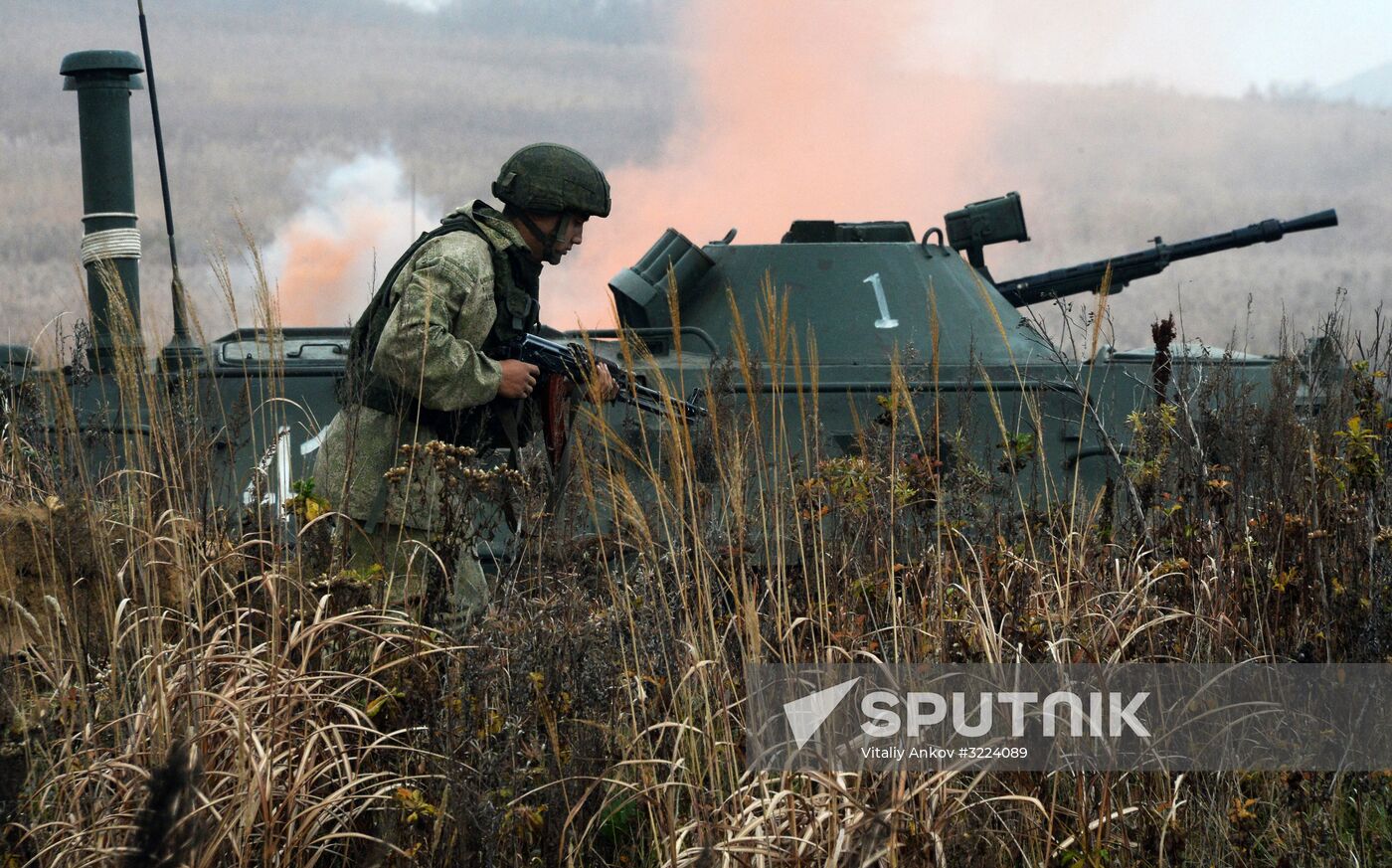 Indra 2017 Russian-Indian military exercise