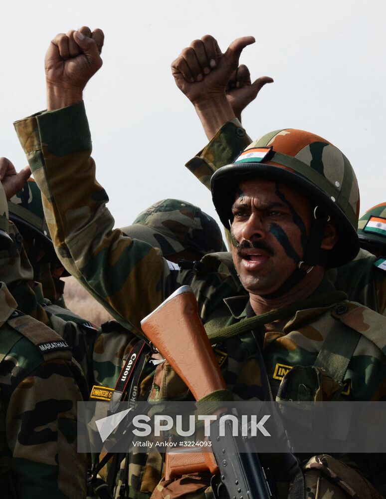 Indra 2017 Russian-Indian military exercise