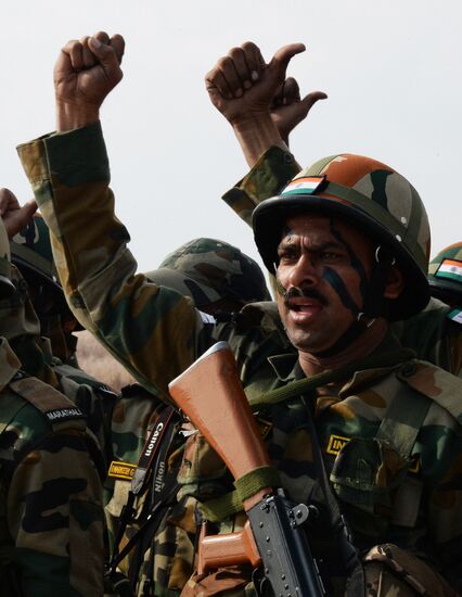 Indra 2017 Russian-Indian military exercise
