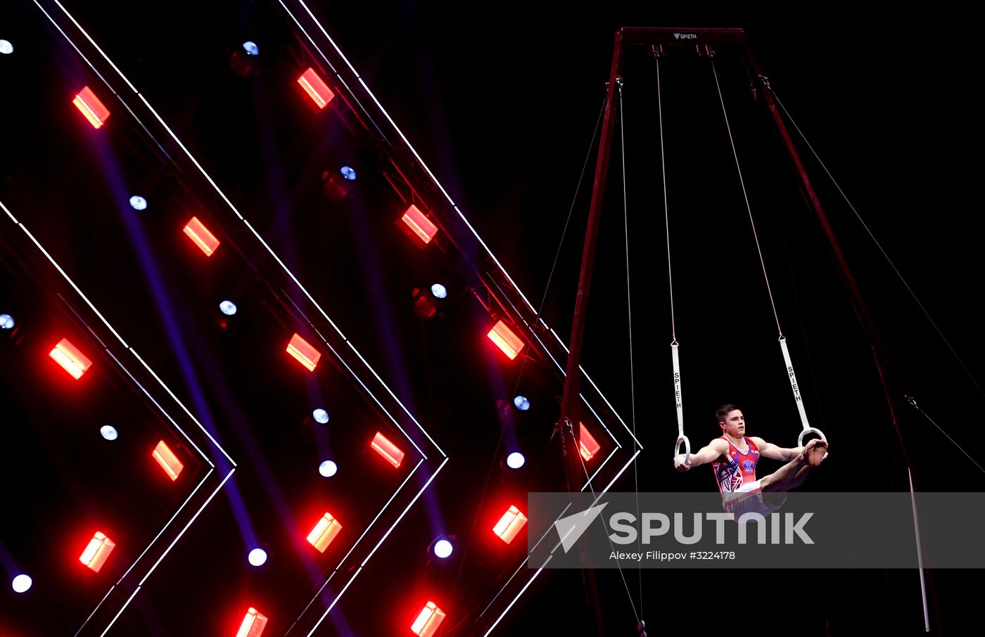 Final rehearsal of Alexei Nemov's show 'Legends of Sport: The Ascent'