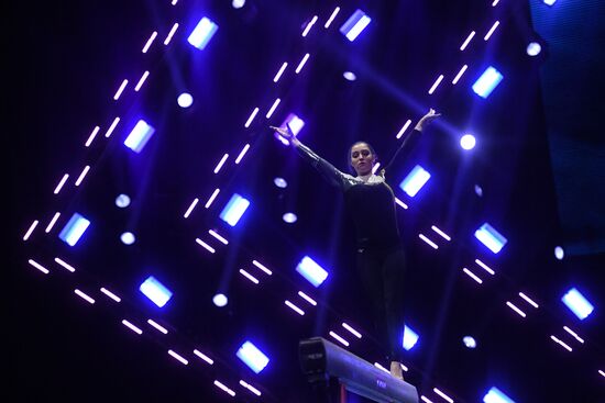 Final rehearsal of Alexei Nemov's show 'Legends of Sport: The Ascent'