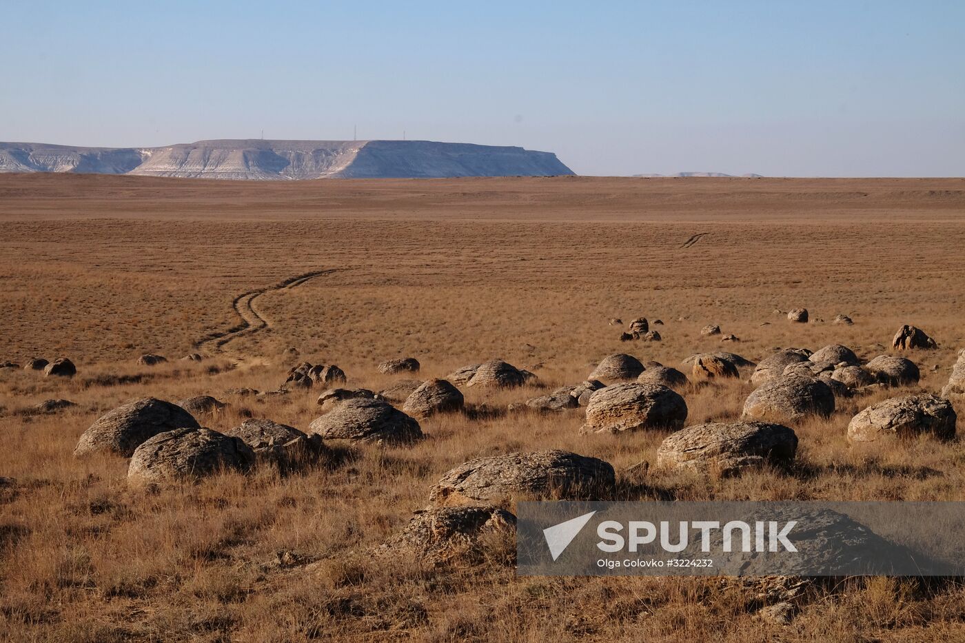 Valley of balls (Torysh) in Kazakhstan