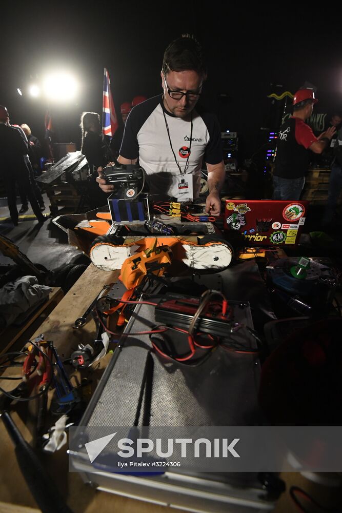 Bronebot international robot fights