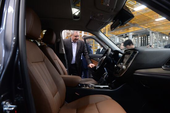 Deputy Prime Minister Dmitry Rogozin visits China