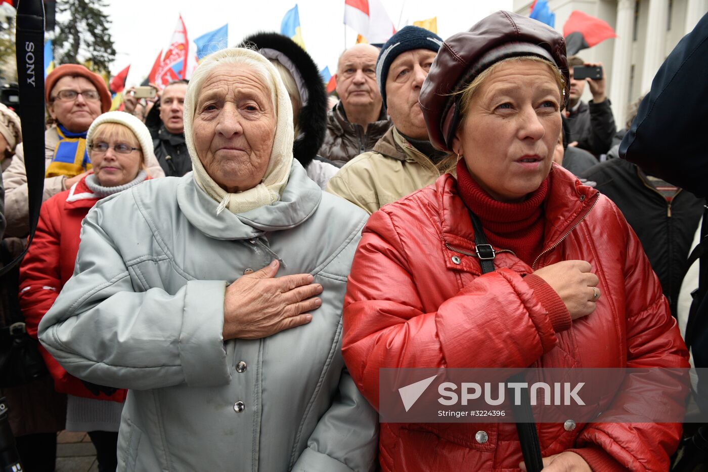 Saakashvili's party rallies in Kiev