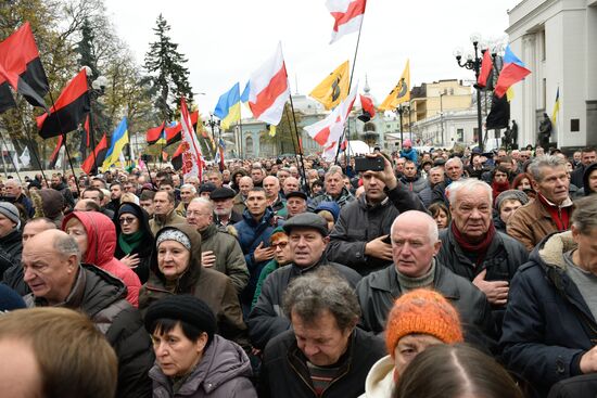 Saakashvili's party rallies in Kiev