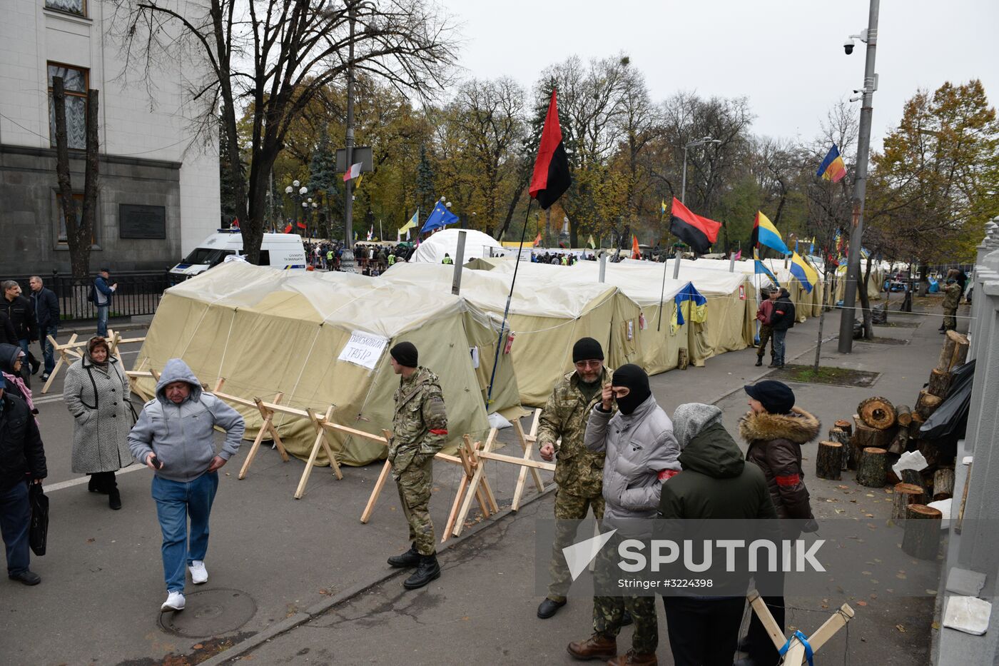 Saakashvili's party rallies in Kiev