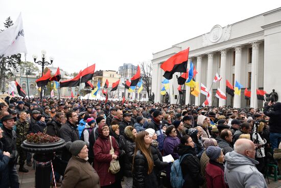Saakashvili's party rallies in Kiev