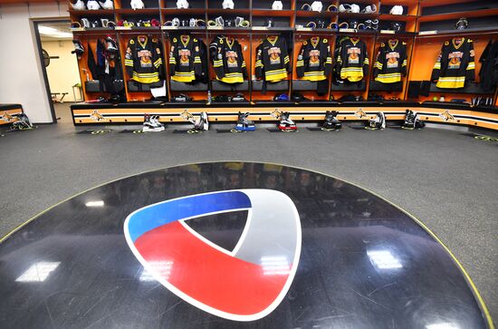 Ice hockey. KHL. Severstal vs. Sibir