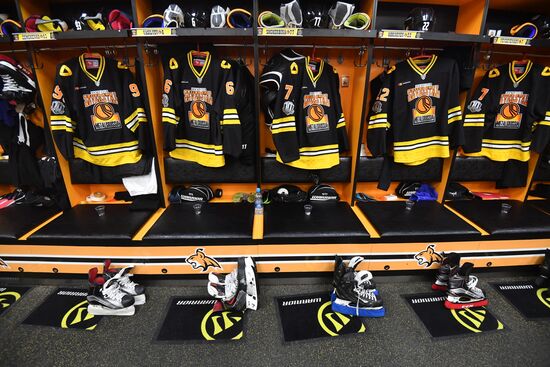 Ice hockey. KHL. Severstal vs. Sibir