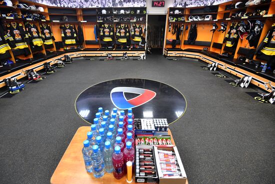 Ice hockey. KHL. Severstal vs. Sibir