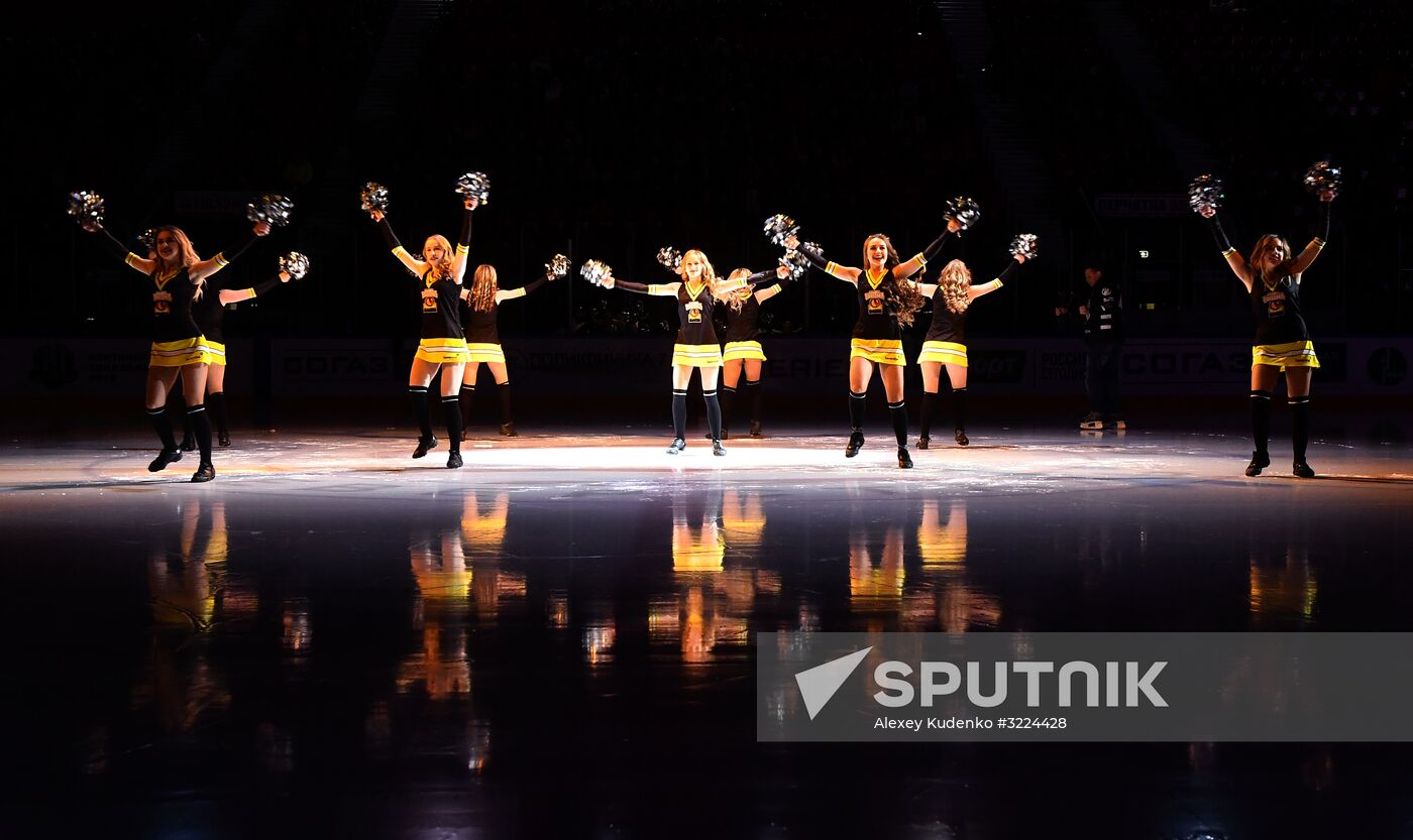 Ice hockey. KHL. Severstal vs. Sibir