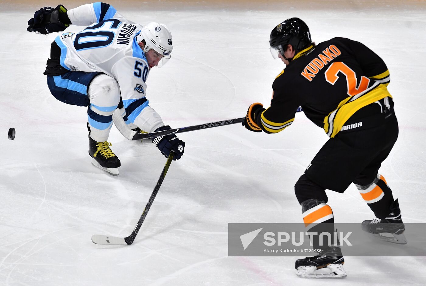 Ice hockey. KHL. Severstal vs. Sibir