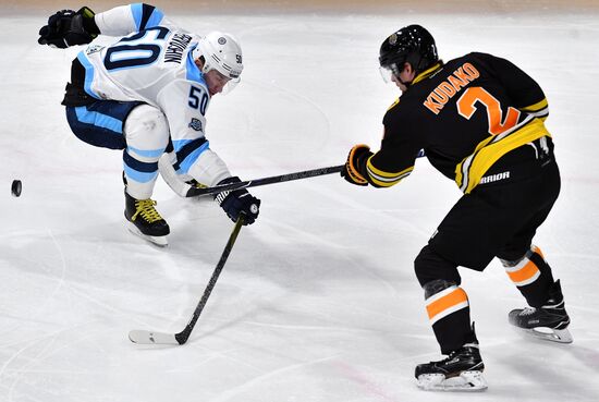 Ice hockey. KHL. Severstal vs. Sibir