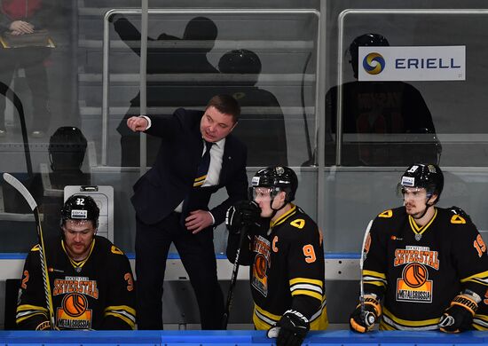 Ice hockey. KHL. Severstal vs. Sibir