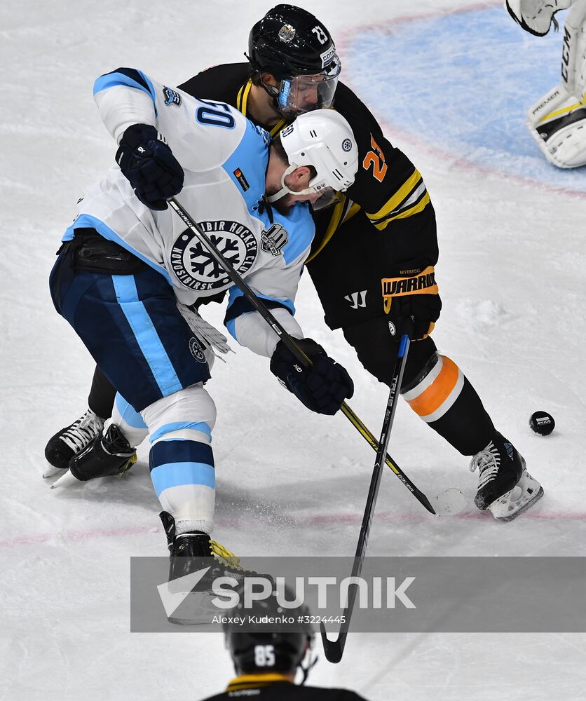 Ice hockey. KHL. Severstal vs. Sibir