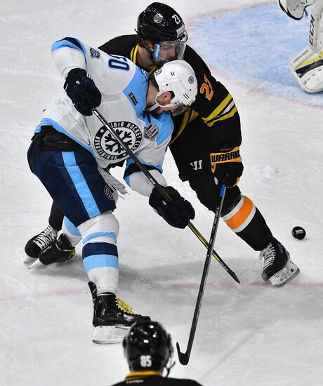 Ice hockey. KHL. Severstal vs. Sibir