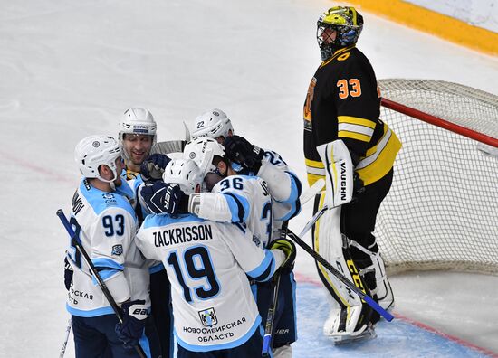 Ice hockey. KHL. Severstal vs. Sibir