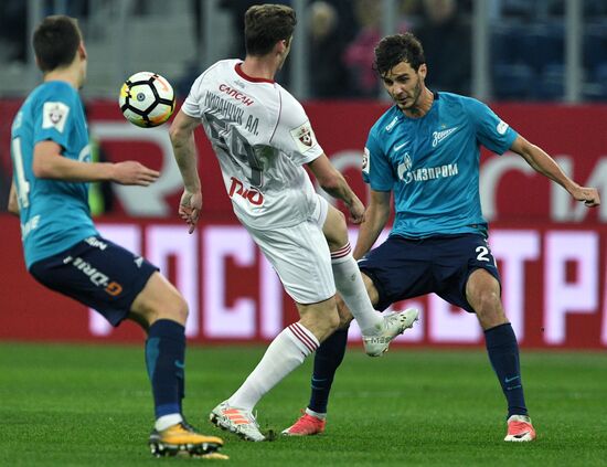 Football. Russian Premier League. Zenit vs. Lokomotiv