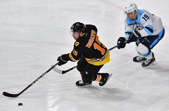 Ice hockey. KHL. Severstal vs. Sibir