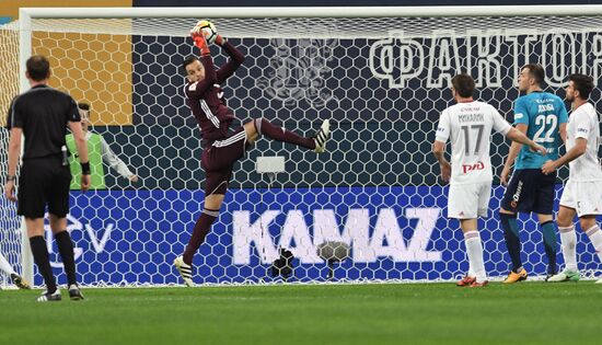 Football. Russian Premier League. Zenit vs. Lokomotiv