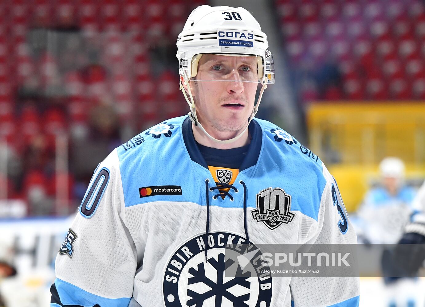 Ice hockey. KHL. Severstal vs. Sibir