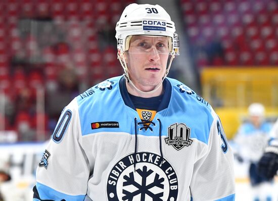 Ice hockey. KHL. Severstal vs. Sibir