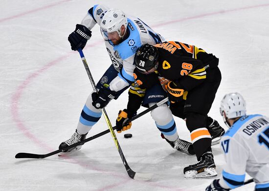 Ice hockey. KHL. Severstal vs. Sibir