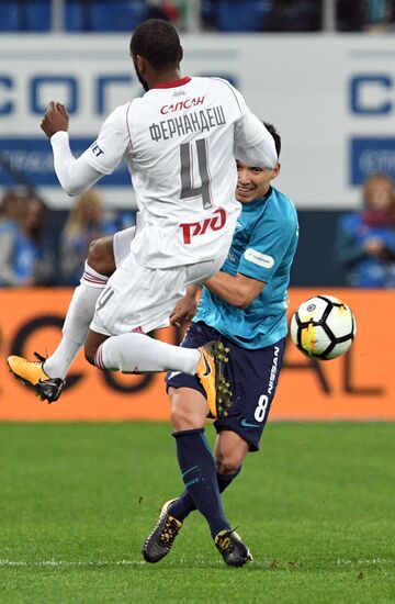 Football. Russian Premier League. Zenit vs. Lokomotiv