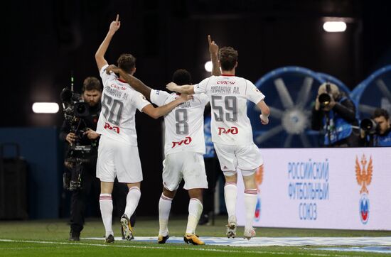 Football. Russian Premier League. Zenit vs. Lokomotiv