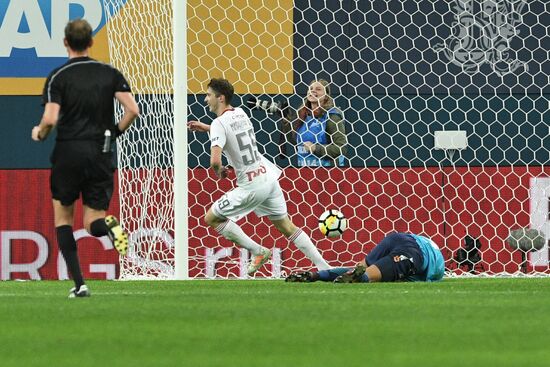 Football. Russian Premier League. Zenit vs. Lokomotiv