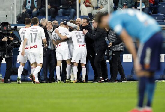 Football. Russian Premier League. Zenit vs. Lokomotiv