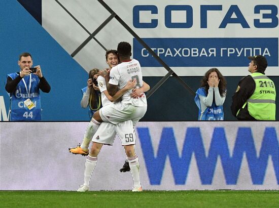 Football. Russian Premier League. Zenit vs. Lokomotiv
