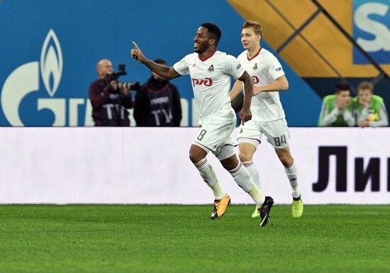 Football. Russian Premier League. Zenit vs. Lokomotiv