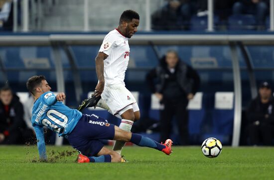 Football. Russian Premier League. Zenit vs. Lokomotiv