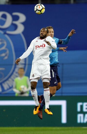 Football. Russian Premier League. Zenit vs. Lokomotiv
